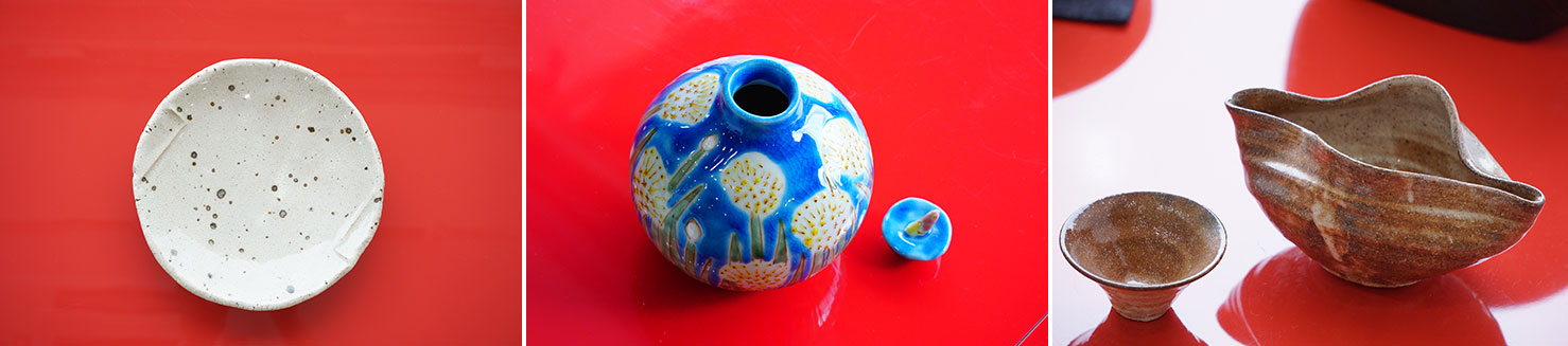 鎌倉やしろでは、全国の作家による選りすぐりの陶器を販売しております